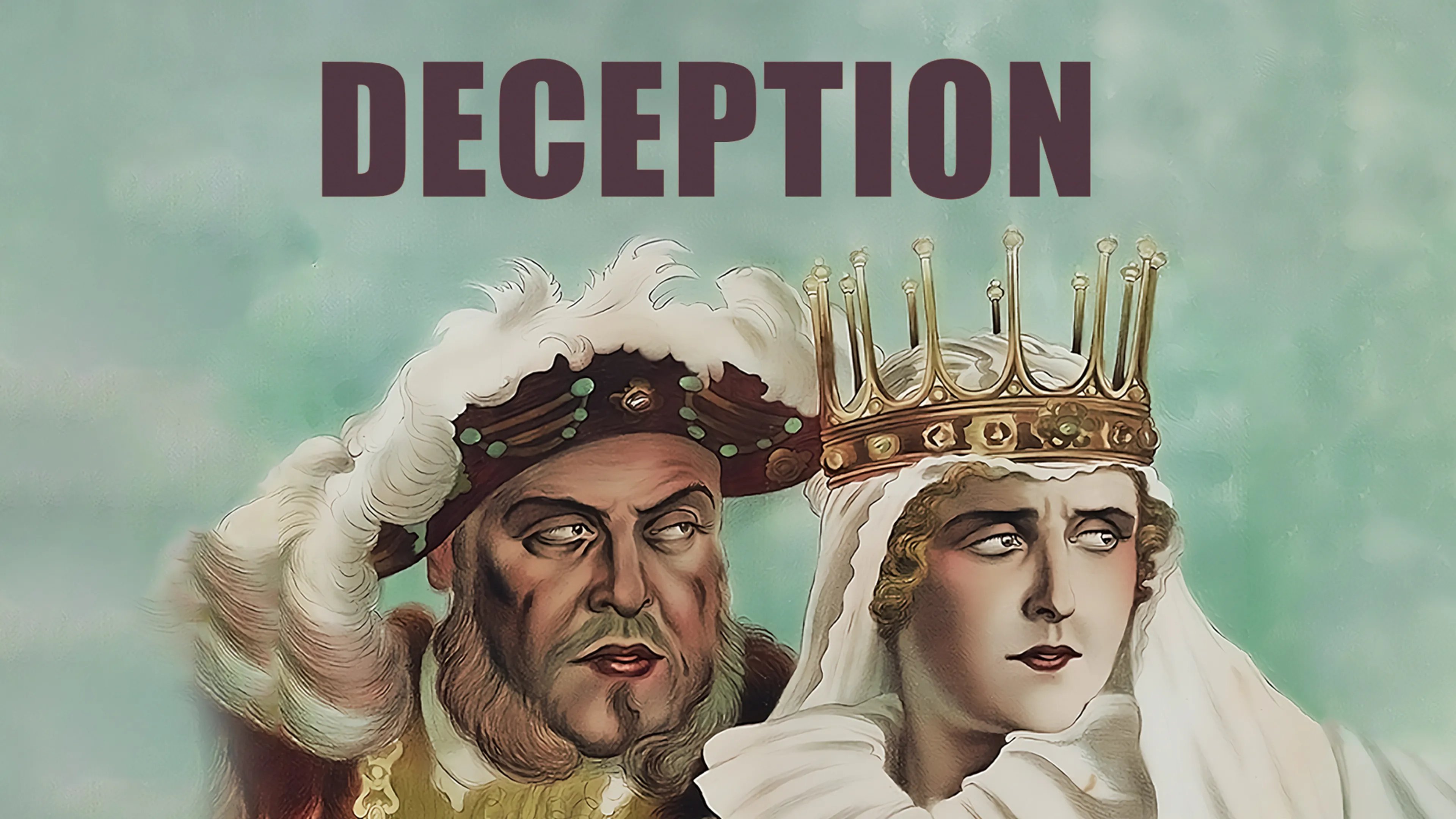 Deception poster